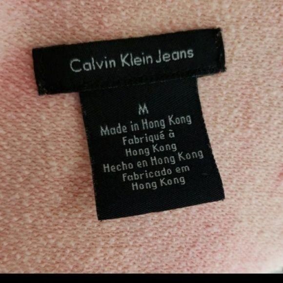 Calvin Klein Tie Dye Medium zip up pink ombre Hooded Jacket - Picture 7 of 7